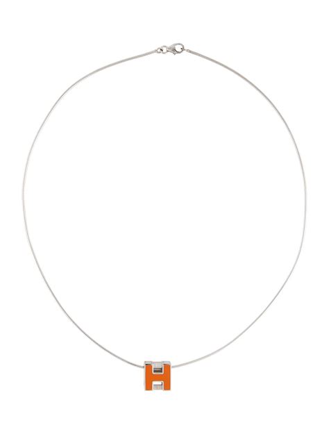 hermes h cube necklace price|real real hermes necklace.